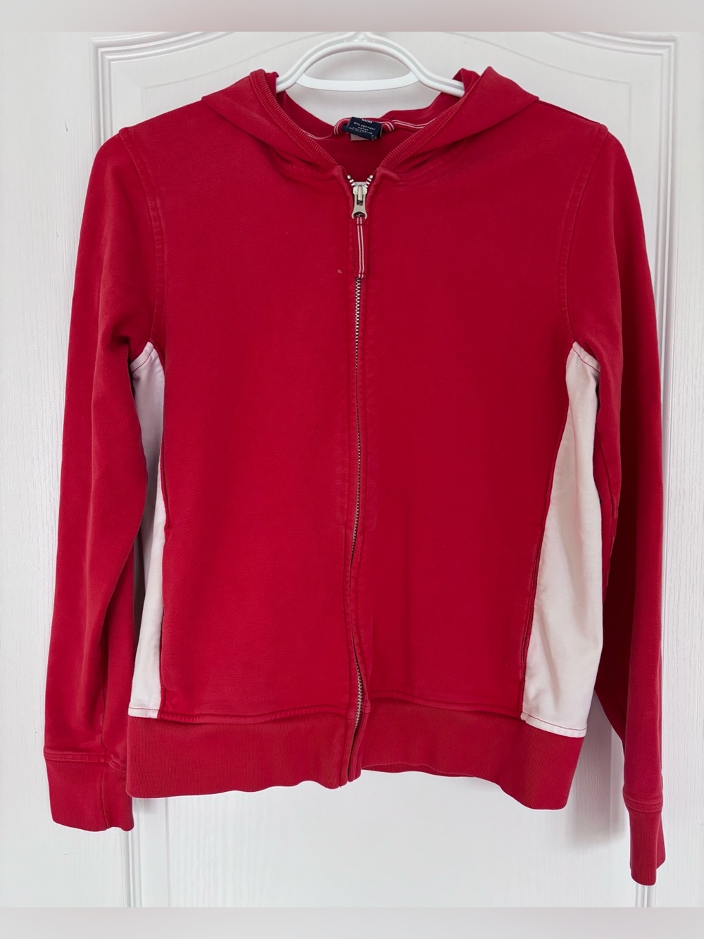 Gap Red Zip-Up Hoodie Size M